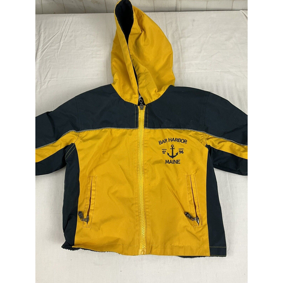 Youth Dimco Apparel Bar Harbor Maine All Weather Jacket Hooded Size 8 - Picture 1 of 3